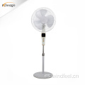 Ventilador eléctrico de pedestal oscilante de base redonda de 2,5 kg silencioso para interiores ventiladores de pedestal de motor de aluminio para la casa